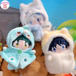 Game Genshin Impact Furina Balladeer Xiao Doll Plush Starfish Body Pendant Anime Keychain Toy Pendant Cosplay 10cm Gift