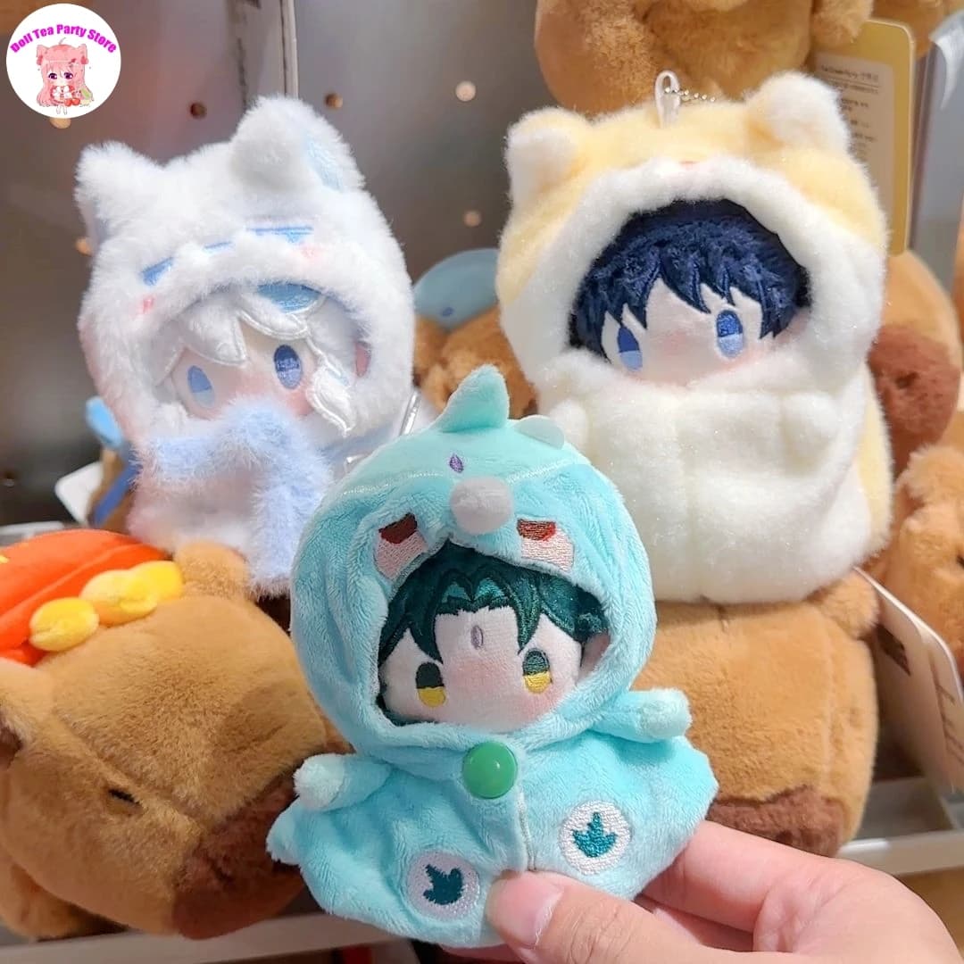 Game Genshin Impact Furina Balladeer Xiao Doll Plush Starfish Body Pendant Anime Keychain Toy Pendant Cosplay 10cm Gift
