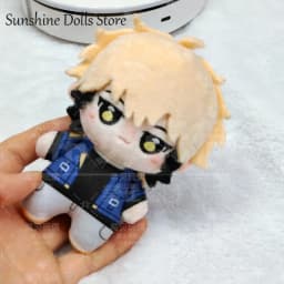Link Click Felix Anime Mini Doll Adorable Print Starfish Body 10CM Pendant Plush Stuffed Dolls Puppet Keychain Toys Xmas Gift