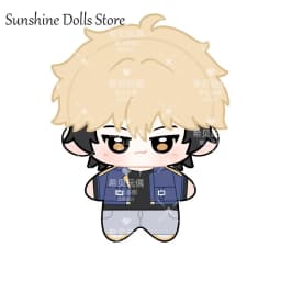Link Click Felix Anime Mini Doll Adorable Print Starfish Body 10CM Pendant Plush Stuffed Dolls Puppet Keychain Toys Xmas Gift