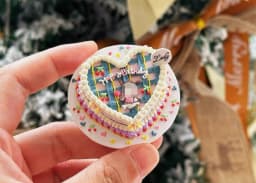 Dollhouse Decoration Miniature Clay Birthday Cake Bjd Doll Diy Custom Birthday Party Decoration Mini Sweets for Dolls Blythe Toy