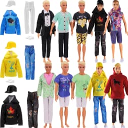 High Quality Fashionable Doll Clothes, Handmade Men's Suit,For 30cm Doll,1/6 BJD Doll Accessories,Toys Gifts To Kids