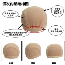 1/3 1/4 1/6 Doll's Wig for 60/45/30cm Bjd Doll Long Curly Hair with Bangs Girl Toys Dress Up Play House Accessories, No Doll