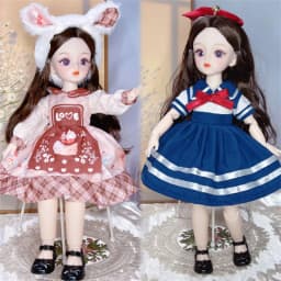 High Value 6 Points 30 Cm Internet Celebrity Doll Douyin Same BJD Little Princess Set Girl Birthday Gift Toy Ball Jointed Doll