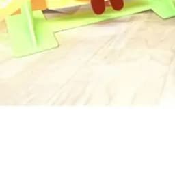 Girl Play Dollhouse Amusement Park For Doll Park Swing Accessories