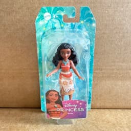 Original Disney Princess Mini Princess Snow White Moanna Merida Elsa Anna Miniature Dolls for Girls Christmas Gifts HPL55 Toys