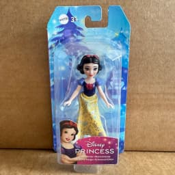 Original Disney Princess Mini Princess Snow White Moanna Merida Elsa Anna Miniature Dolls for Girls Christmas Gifts HPL55 Toys