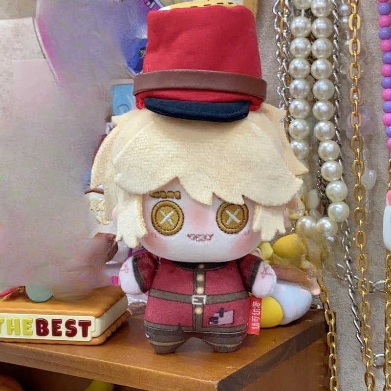 10cm Anime Game Identity V Cotton Doll Postman Kawaii Cosplay Props Victor Grantz Cartoon Mini Soft Plushies Toy Figures Gifts