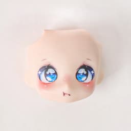 OB11 Doll Face 1/12 BJD Doll Face With 3D Anime Decal Eyes Cute Change Faces For GSC Head DIY Accessories For Girl Gift Kids Toy