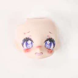 OB11 Doll Face 1/12 BJD Doll Face With 3D Anime Decal Eyes Cute Change Faces For GSC Head DIY Accessories For Girl Gift Kids Toy