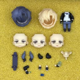 linxiao GSC Clay Man Face doll face hair doll accessories