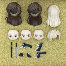 linxiao GSC Clay Man Face doll face hair doll accessories