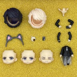 linxiao GSC Clay Man Face doll face hair doll accessories