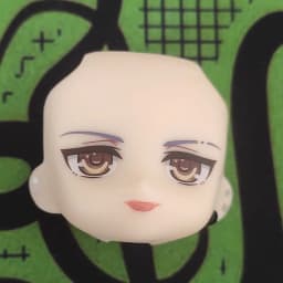 linxiao GSC Clay Man Face doll face hair doll accessories