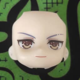 linxiao GSC Clay Man Face doll face hair doll accessories