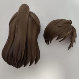 linxiao GSC Clay Man Face doll face hair doll accessories