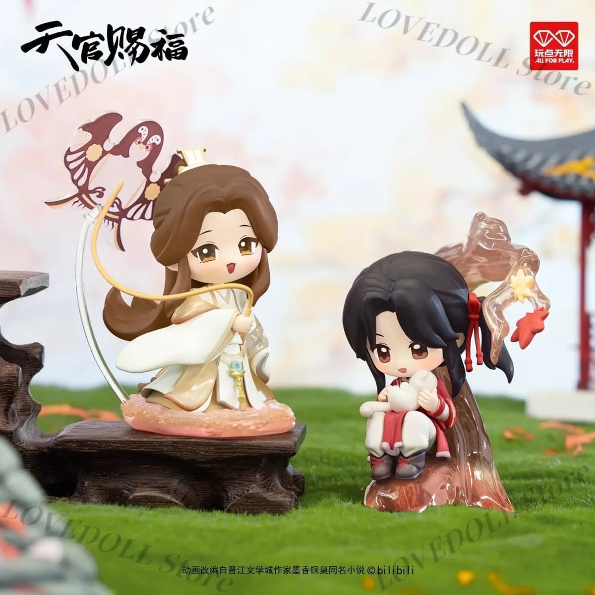 Official's Blessing Anime Hua Cheng Xie Lian Tian Guan Ci Fu TGCF Heaven PVC Figure Figurine Model Doll Toy Stand Box