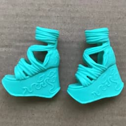 Monstering Doll Shoes Sandals 1/6 Doll Parts Accessories Colorful Doll Decors
