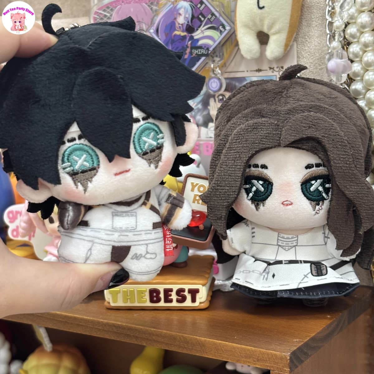 Identity ⅤEmil Patient Ada Mesmer 10CM Doll Adorable Starfish Body Dolls Anime Plush Pendant Game Keychain Toys Gift
