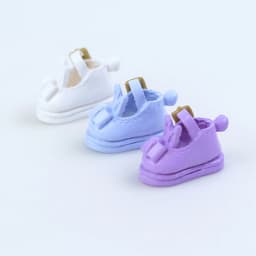 2Pcs 1:12 OB11 Cute Princess Pearl Mary Shoes Doll Classic Shoes Suit For Ob11 1/12 Bjd Detachable Doll Gsc DOD Doll Accessories