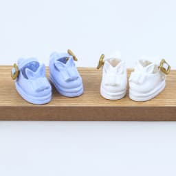 2Pcs 1:12 OB11 Cute Princess Pearl Mary Shoes Doll Classic Shoes Suit For Ob11 1/12 Bjd Detachable Doll Gsc DOD Doll Accessories