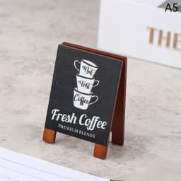 Dollhouse Miniature Simulation Wooden Billboard Bakery Coffee Shop Beer House Signboard Model DIY Play House Toys Accessories