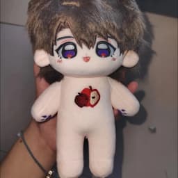 20cm Anime Game Love And Deepspace Caleb Kawaii Cosplay Cotton Doll Body Fans Collection Dress Up Soft Plushie Toy Figures Gifts