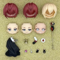 GSC Clay Man Face doll face hair doll accessories