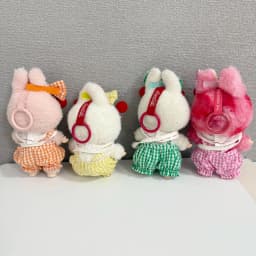 Generation 10cm 1st 2nd and 3rd Generation Keychain Labubu Clothes Pendant Labubu Sweet Cherry Skirt Set