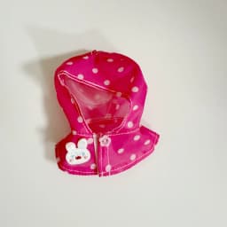 Doll Clothes For 10cm 4.0 Mini Labubu 4th Gen Exquisite Little Gift Creative Waterproof Raincoat Colorful Rain Boots Set