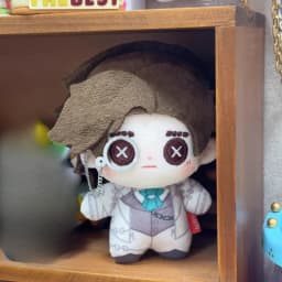 10cm Anime Game Identity V Novelist Orpheus Kawaii Cosplay Cotton Doll NuNu Body Cartoon Mini Soft Plushie Toy Figures Fans Gift