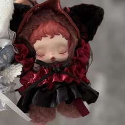 10cm Mini Doll Clothes For Skullpanda V1/V2 L'Impressionnisme Series Clothing Cute Princess Dress Doll Outfit Accessories Gift