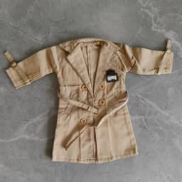 1/4 1/6 Doll's Clothes Suit for 45/30cm Bjd Doll Coat+work Badge+shirt+tie+shorts Uniform Dress Up Toys Doll Accessories,No Doll