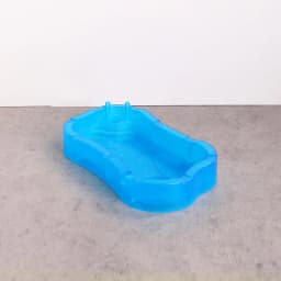 1Pcs Mini Blue Swimming Pool Model Dollhouse Miniature Pool Scene Ornament For Doll House Children's Toy Accessories