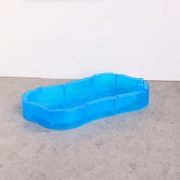 1Pcs Mini Blue Swimming Pool Model Dollhouse Miniature Pool Scene Ornament For Doll House Children's Toy Accessories