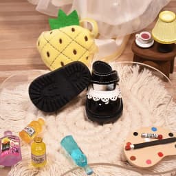 Length 5.5cm Doll Clothes Accessory 20CM Cotton Doll Leather Shoes for MellChan Toy Shoes Dress Up Kits Christmas Holiday Gifts