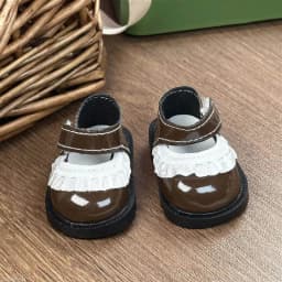 Length 5.5cm Doll Clothes Accessory 20CM Cotton Doll Leather Shoes for MellChan Toy Shoes Dress Up Kits Christmas Holiday Gifts