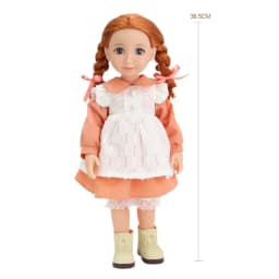 15 Inch Fashion Doll Toys,Full Vinyl Moveable Figures Doll with Shoes and Clothes,Birthdy Gifts for Girls