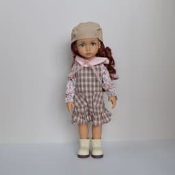 15 Inch Fashion Doll Toys,Full Vinyl Moveable Figures Doll with Shoes and Clothes,Birthdy Gifts for Girls