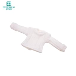 Clothes for Doll Fashionable Sweater Cardigan Fits 28cm Blyth Azon OB22 OB24 Toys Gift