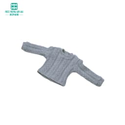 Clothes for Doll Fashionable Sweater Cardigan Fits 28cm Blyth Azon OB22 OB24 Toys Gift
