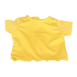 Cute Cartoon Doll T-shirt For 18-inch American Dolls Girl Car Rainbow Flower Basket Printing Clothing For 43cm Baby Newborn Doll