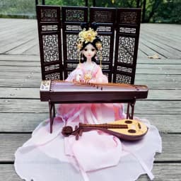 33cm Doll with Ancient Clothes Suit 11 Joint Chinese Style Doll Dress Up Toys for Children