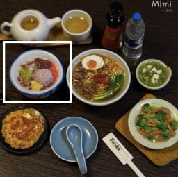 Handmade Miniature Chinese Food Collection, Realistic Daily Meals Bento Stir Fry Noodles Soup, 1:6 Scale Dollhouse Banquet Set