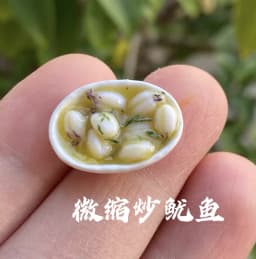 Handmade Miniature Chinese Food Collection, Realistic Daily Meals Bento Stir Fry Noodles Soup, 1:6 Scale Dollhouse Banquet Set