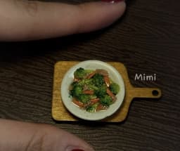 Handmade Miniature Chinese Food Collection, Realistic Daily Meals Bento Stir Fry Noodles Soup, 1:6 Scale Dollhouse Banquet Set