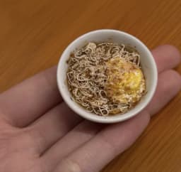 Handmade Miniature Chinese Food Collection, Realistic Daily Meals Bento Stir Fry Noodles Soup, 1:6 Scale Dollhouse Banquet Set