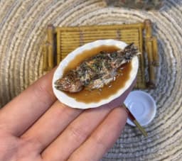 Handmade Miniature Chinese Food Collection, Realistic Daily Meals Bento Stir Fry Noodles Soup, 1:6 Scale Dollhouse Banquet Set