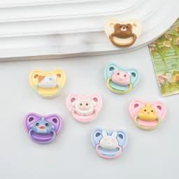 10Pcs Lovely Mini Doll Pacifier Play House Supplies Dummy Nipples For Doll Baby Dolls Kids Toy Baby Pacifier Accessories