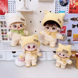Baby clothes 10/15/20/40cm cotton doll clothes four piece set